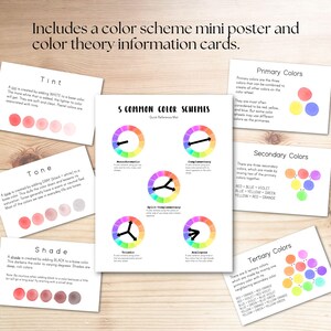 Color Theory Printable for Kids | Color Wheel & Color Mixing Workbook image 3