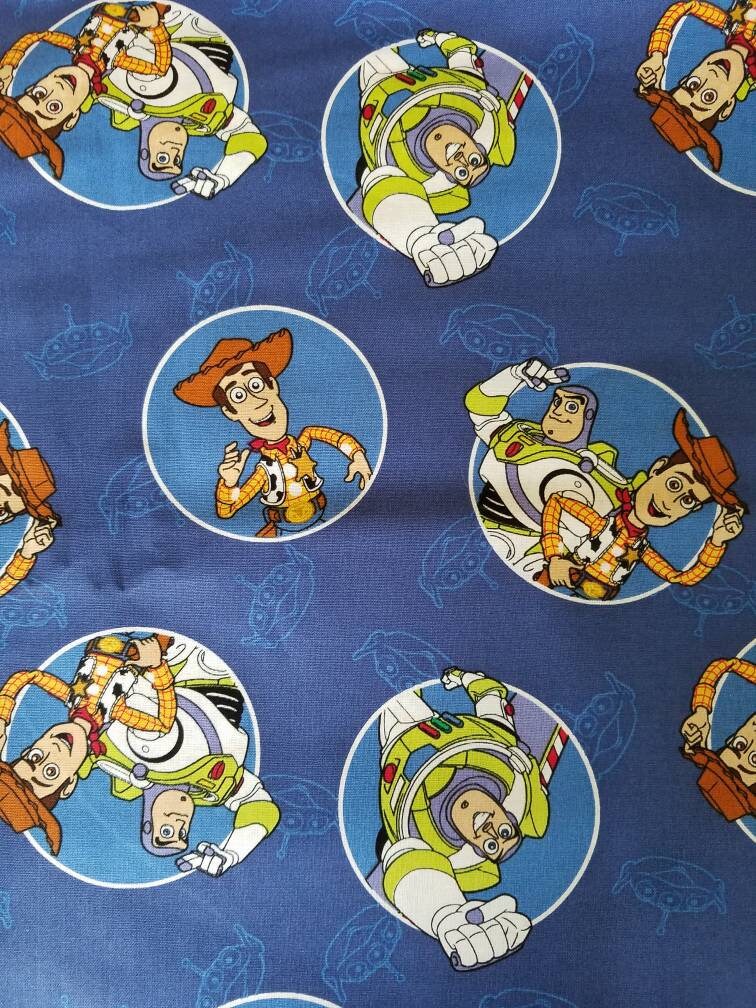 toy story cotton fabric