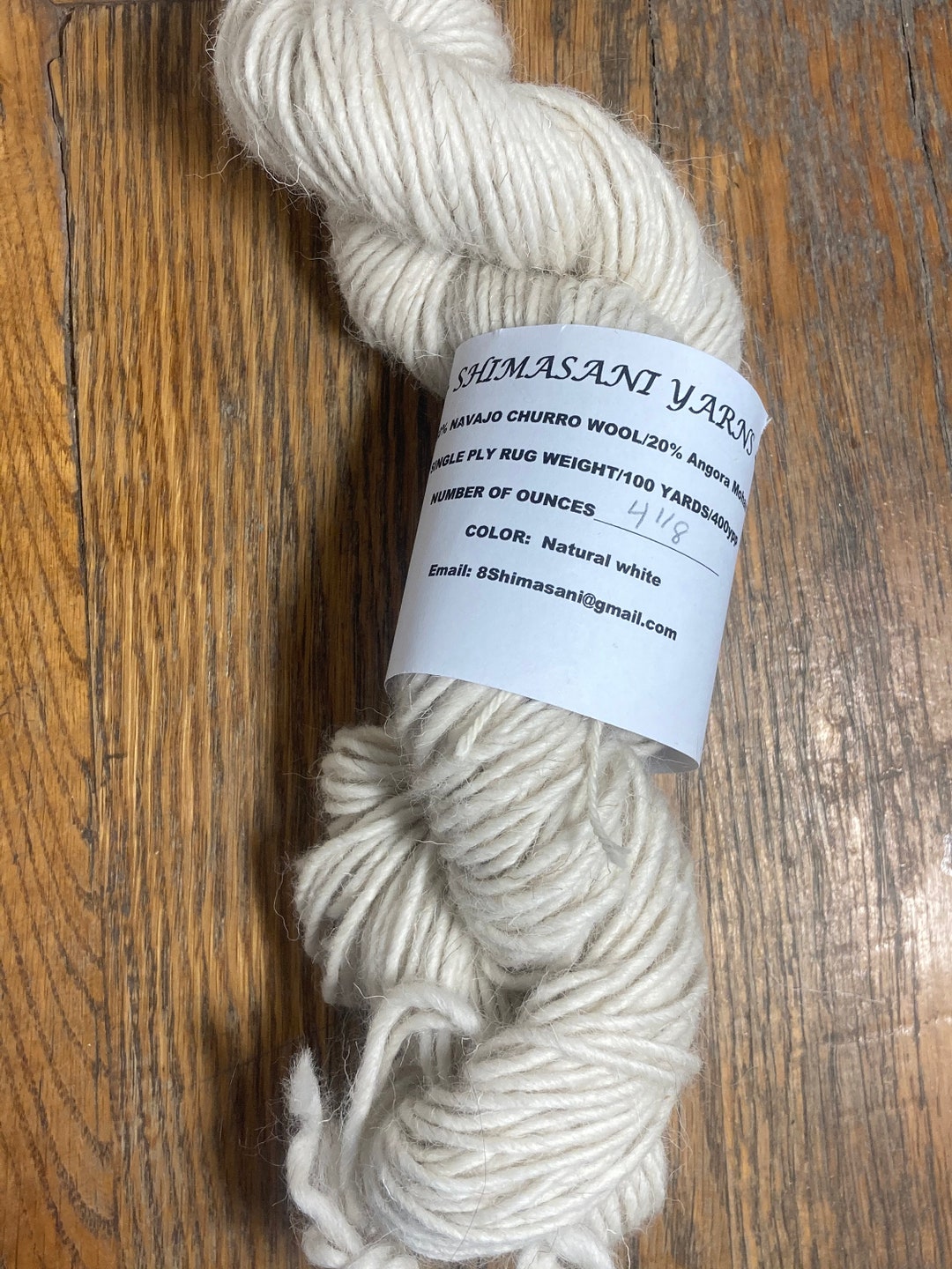 Shimasani Yarns Navajo Churro /mohair Rug Weight Etsy