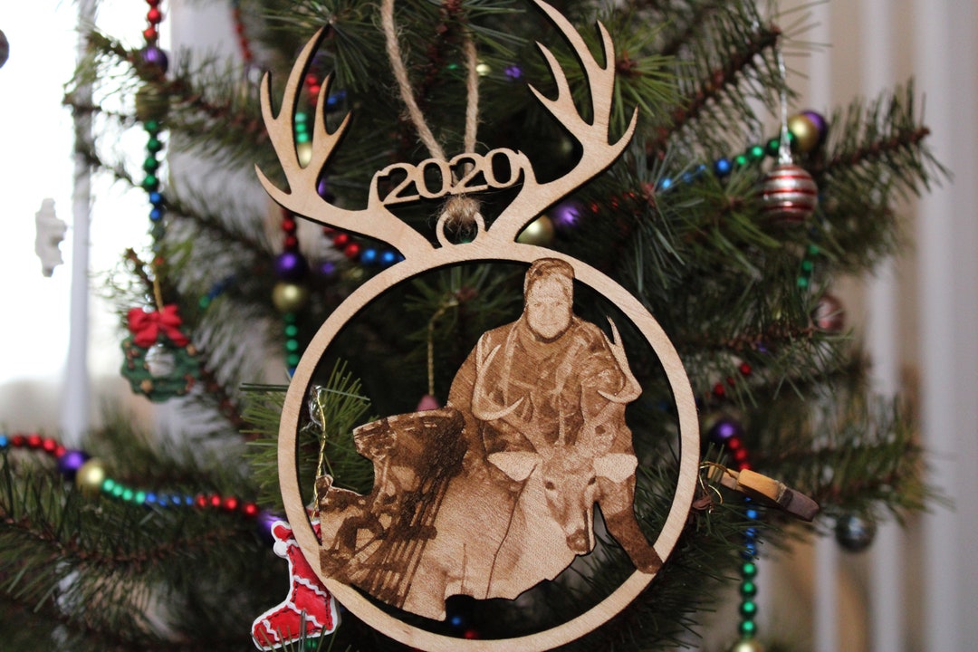 Sportsman's Ornament Hunting Ornament Fishing Ornament Deer Ornament
