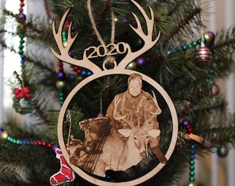 Sportsman's Ornament Hunting Ornament Fishing Ornament Deer Ornament Fishing Gifts for Men Hunting Gifts For Men Ornament Sportsmans Gift