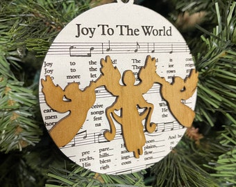 Gerrii 36 Pcs Music Sheet Nativity Ornament Christmas Wood Music Note Ornament Hanging Music Decoration For Christmas Tree Wooden Diy Craft Cutouts Musical Gift Tags Ornaments With Rope Brown