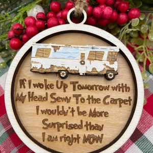 Christmas Vacation Ornament – Cousin Eddie's RV, Clark Quote