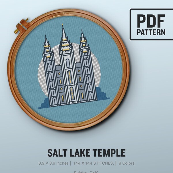 Salt Lake Temple Etsy