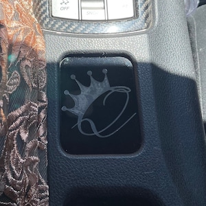 Custom center console plaque for frs/brz/86 must not have seat warmers