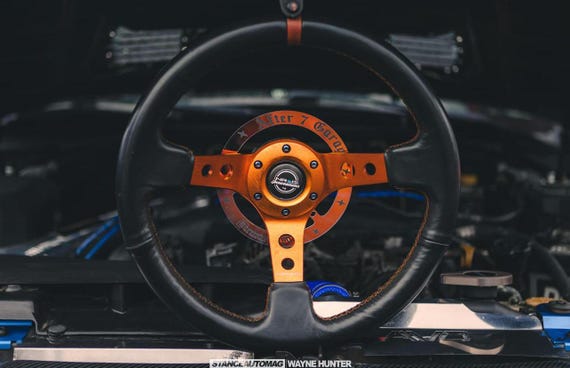 Custom Acrylic NRG Wheel Enhancer for Quick Release Steering