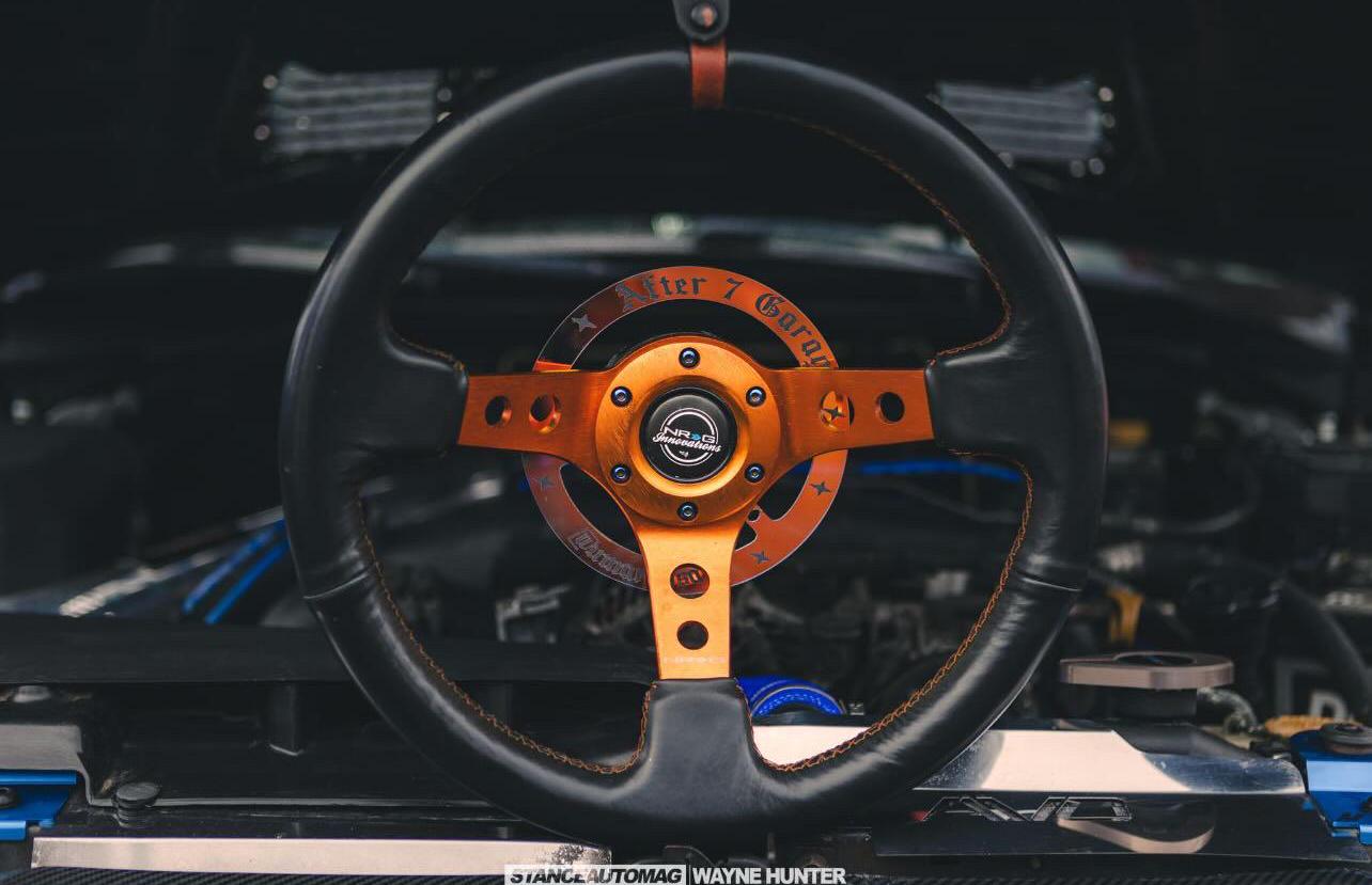 Custom Acrylic NRG Wheel Enhancer for Quick Release Steering