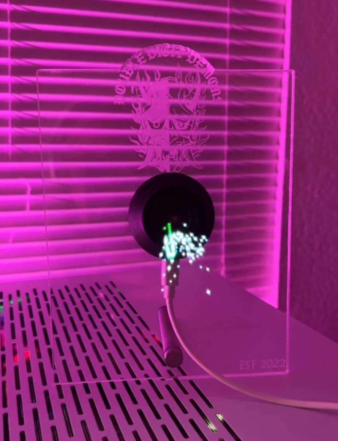 Holograph Sign Custom Hologram Sign: Business & Room Decor - Etsy
