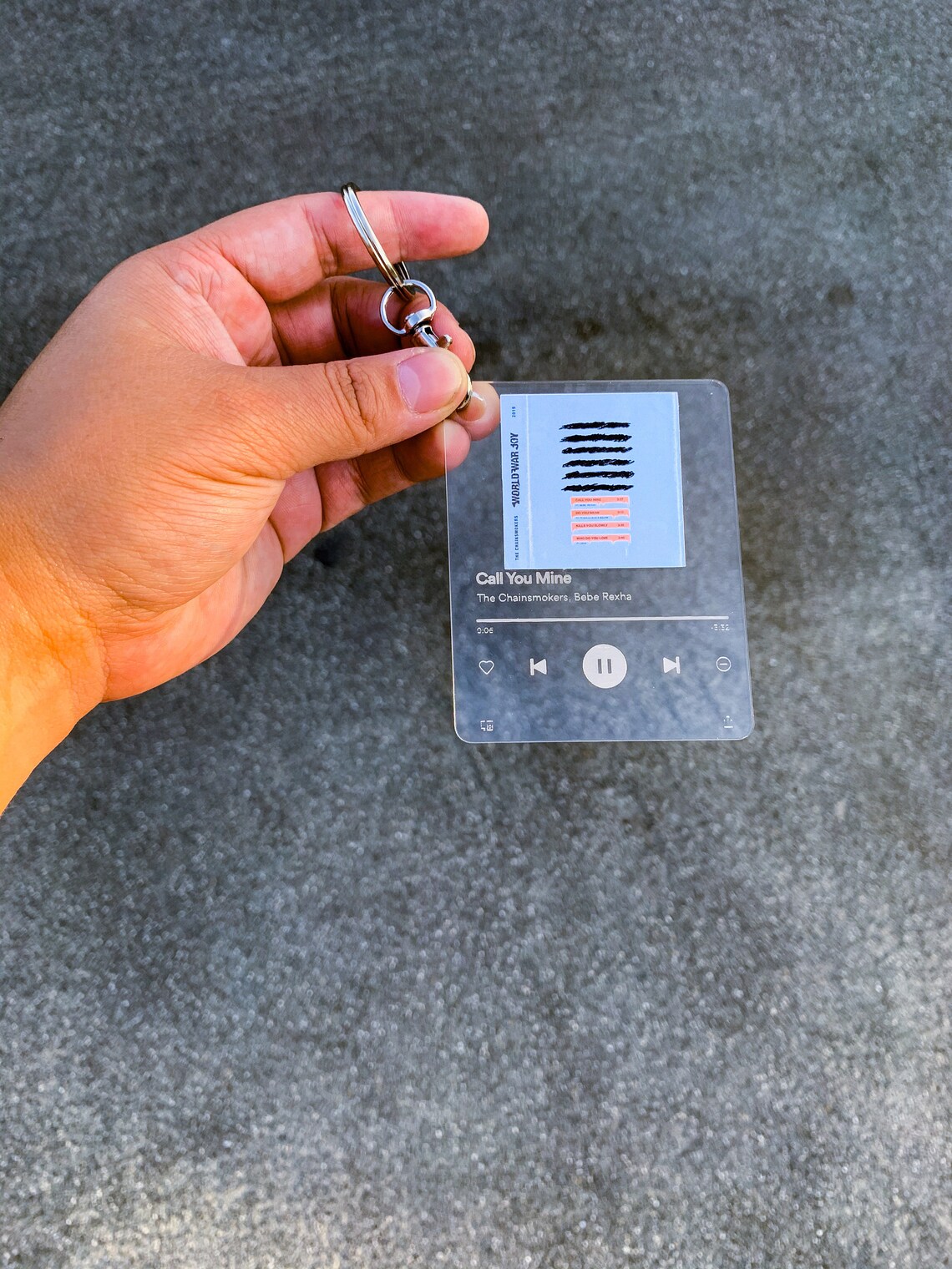 Album Cover Keychain Etsy