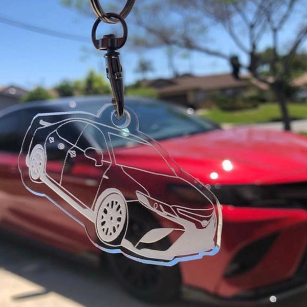 Custom Car Acrylic Keychain