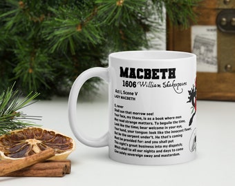 Shakespeare Macbeth Ceramic Mug