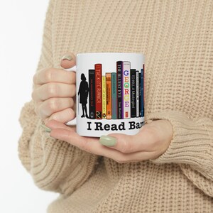 I Read Banned Books Mug, banned books, Book Lover, Librarian Mug, Bookish Gifts, Book Lover, Teacher mug, Teacher gift