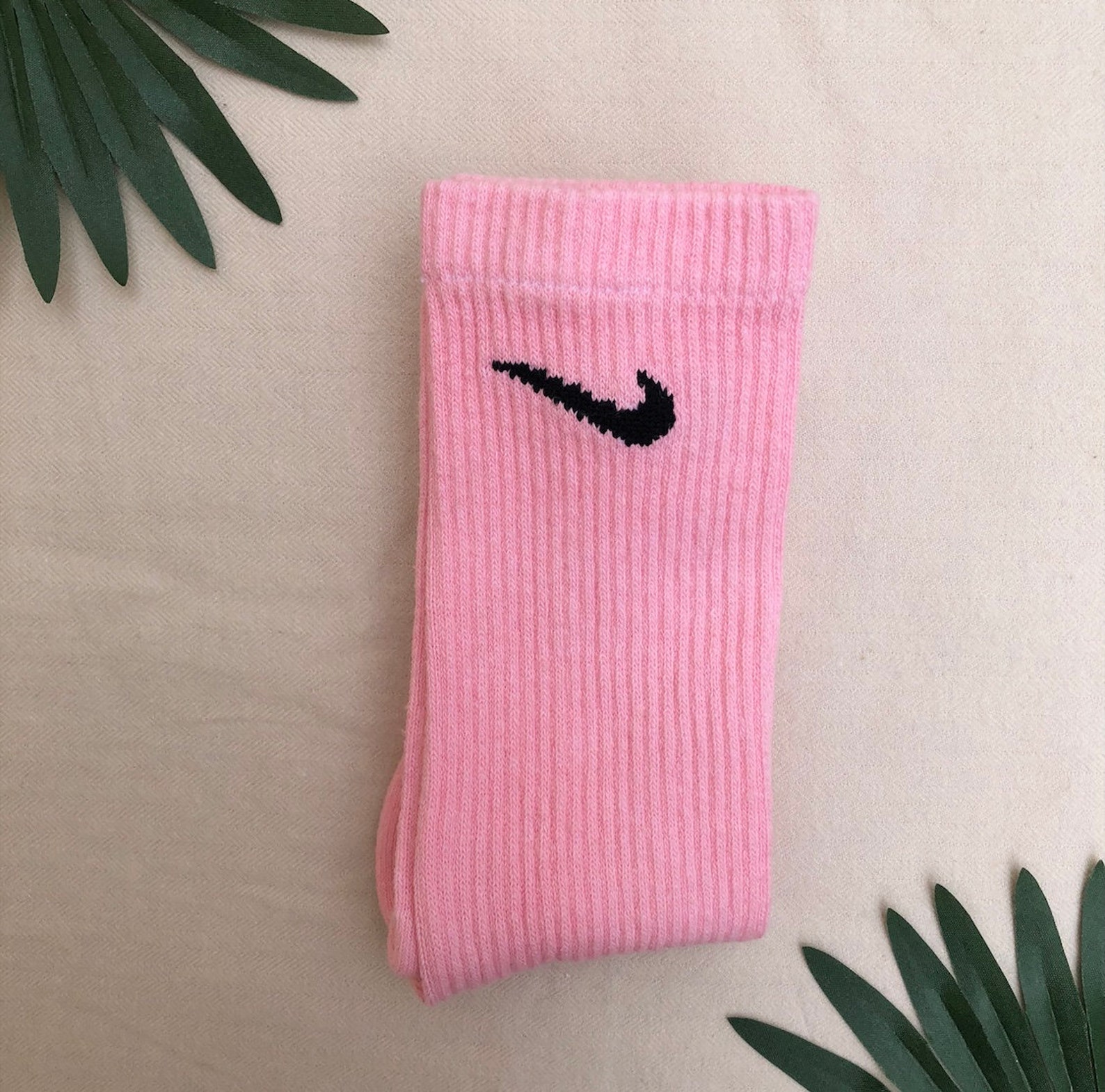 Nike Dri Fit Crew Socks Earth Tones Nudes Bleached and | Etsy