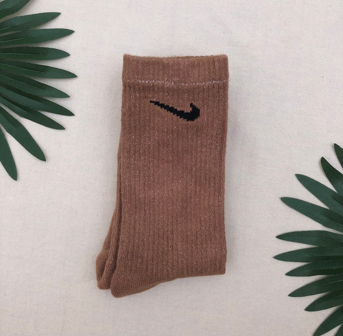 Nike Dri Fit Crew Socks Earth Tones Nudes Bleached and Etsy