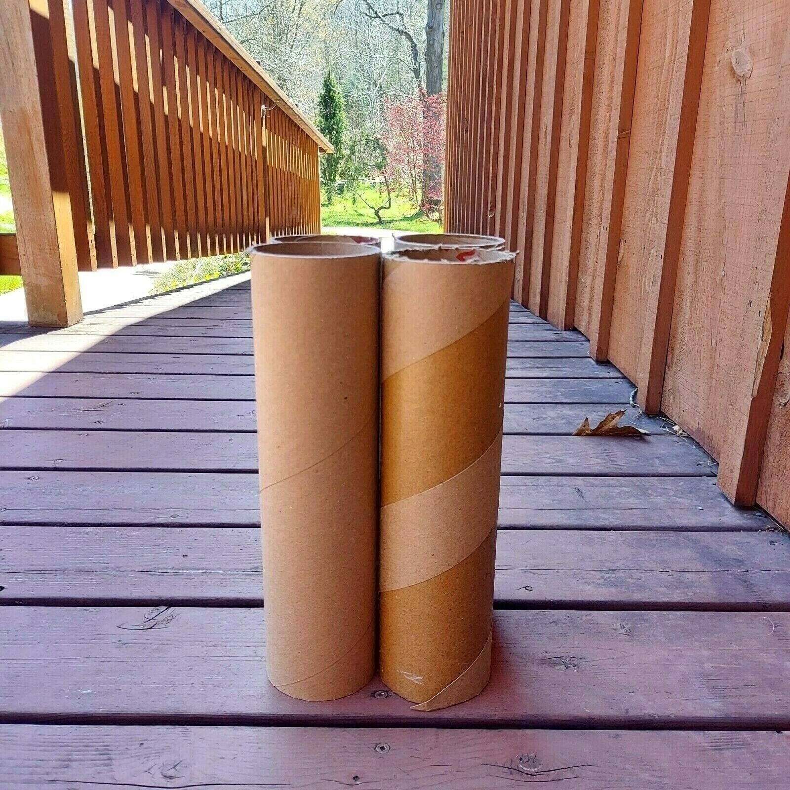 Heavy Duty Cardboard Rolls Round Tubes Supply Art & Crafts
