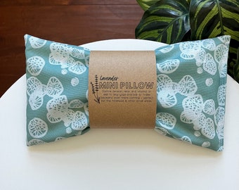 Lavender Pillow | Weighted Yoga Meditation Eye Pillow | Microwavable Heat Pack | Lavender Aromatherapy Pack | Microwave Heat Pad | Cold Pack