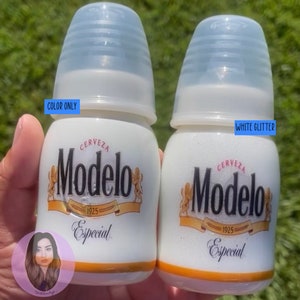 Modelo Baby Model, Custom Baby Bottles, Custom Tumblers-You will receive ONE baby bottle.