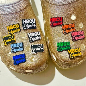 Historically Black College Universities Educated Shoe Charms