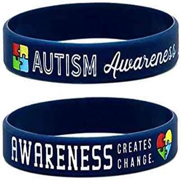 Autism Awareness Bracelet Blue