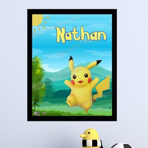 Custom Pikachu Poster