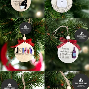 BUNDLE # 2 --- lustiges Ornament Bundle Laser svg