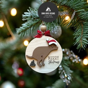 Décoration de Noël drôle pour adulte - fichier laser SVG SCORE