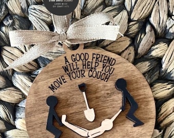 funny friends ornament svg SCORE laser file/ friends move the body svg