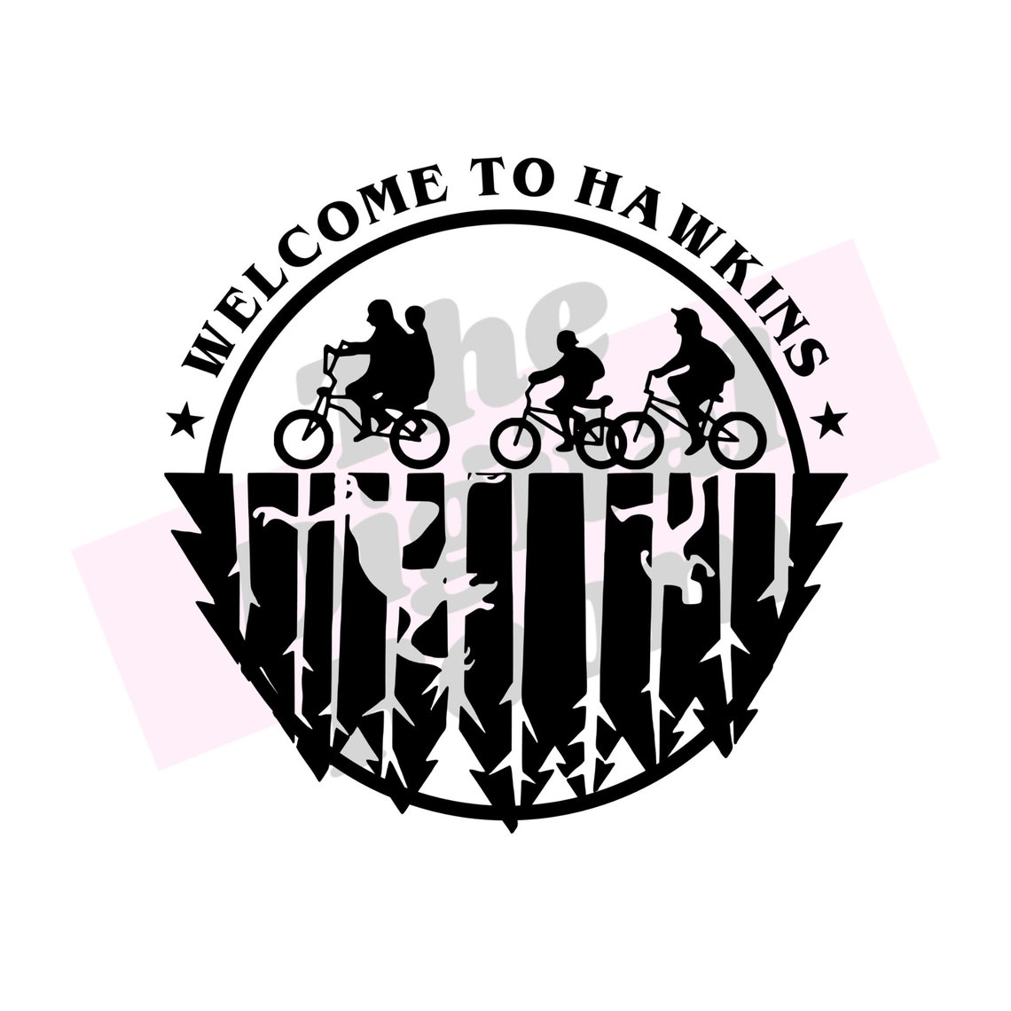 Bienvenido a Hawkins Stranger Things Digital Download / SVG | Etsy
