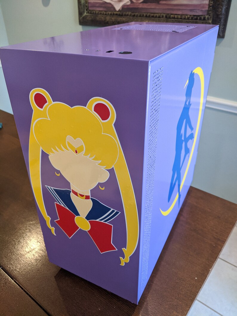 Custom Gaming PC Case Sailor Moon Theme Etsy