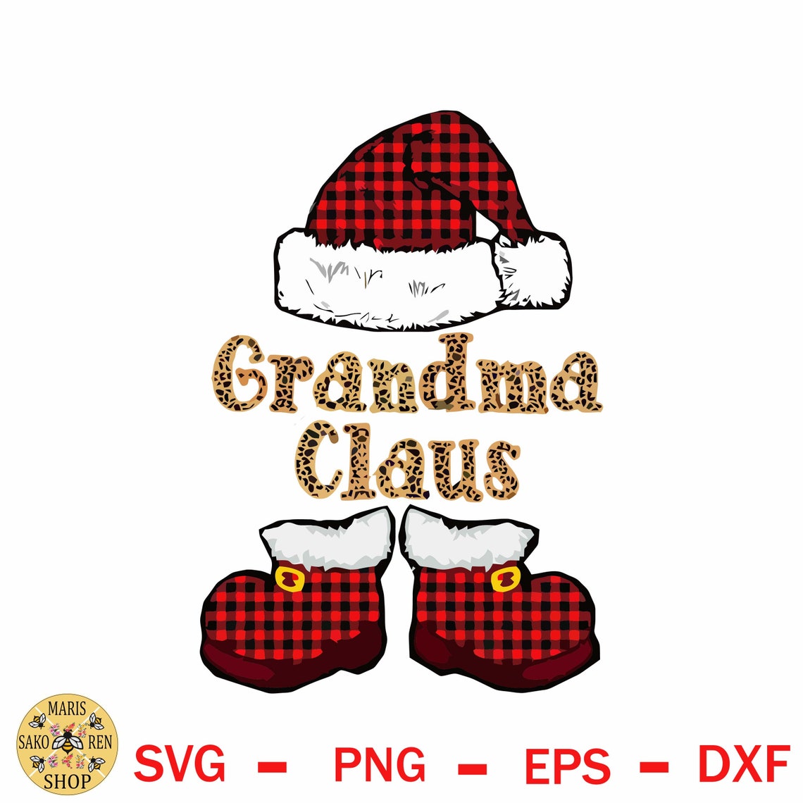 Download Discount 70% Grandma Claus SVG Grandma Christmas SVG | Etsy