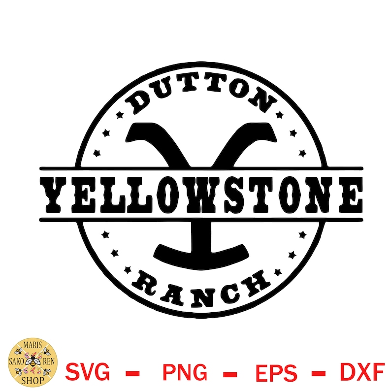 Discount 70% Yellow Stone Ranch Svg png Eps Dxf Yellow | Etsy