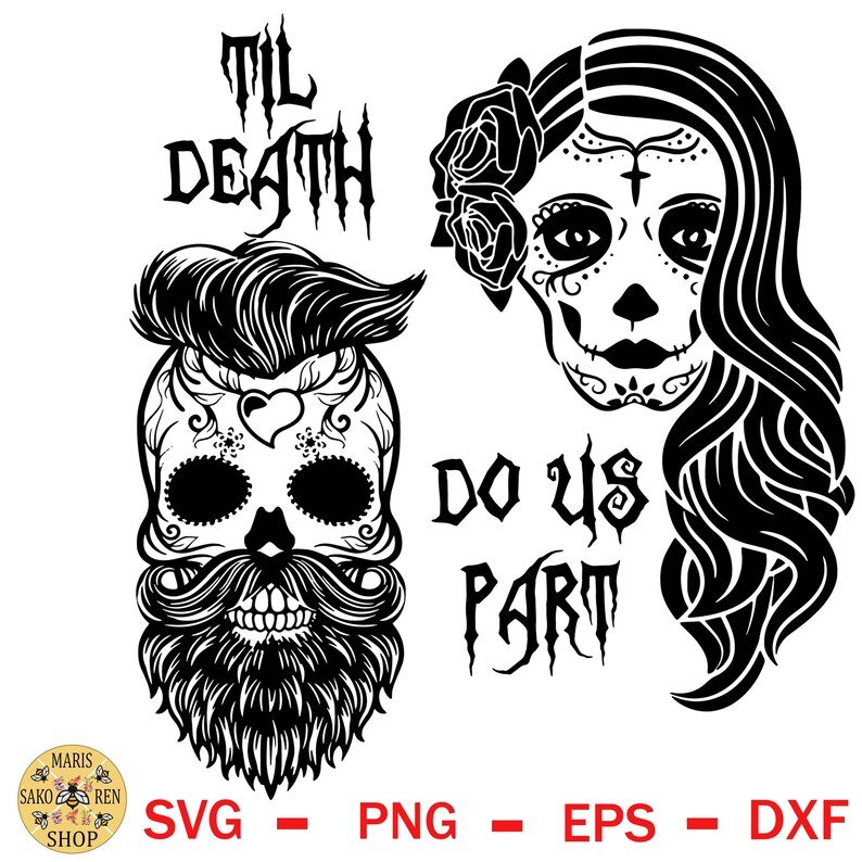 Discount 70% Til Death Do Us Part SVG PNG EPS Dxf Bride | Etsy