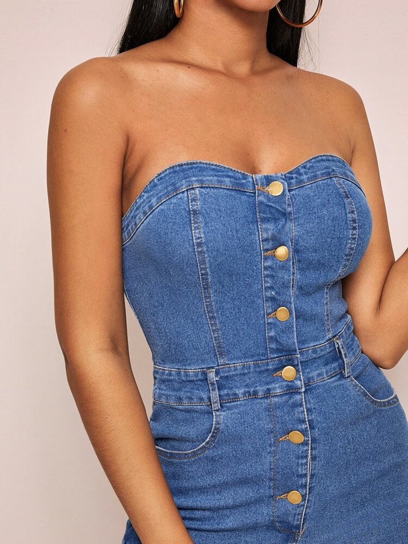 jeans jumpsuit