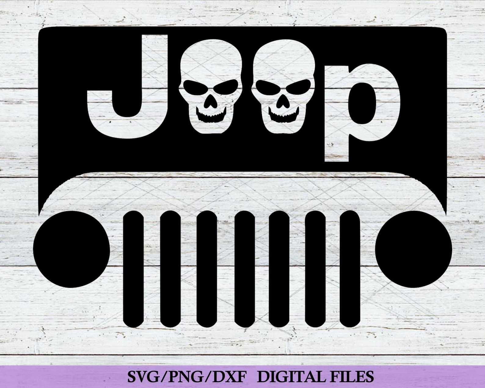 Jeep Grill with Skulls Svg Cut File SilhouetteCricutSvg Etsy Jeep Grill with Skulls Svg Cut File SilhouetteCricutSvg Etsy