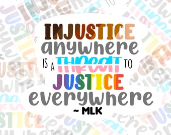Injustice MLK Quote