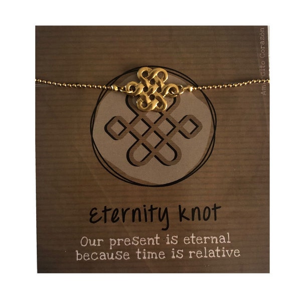 Love Knot Necklace Etsy