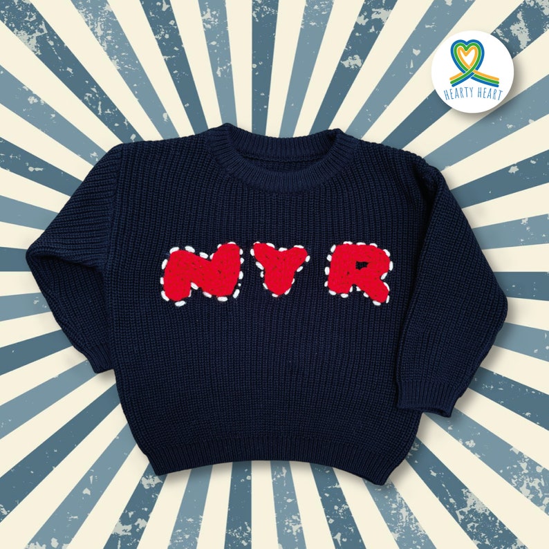 New York Rangers, Ice Hockey sweater, New born baby clothes, gender reveal ideas, Baby name sweater, New York team