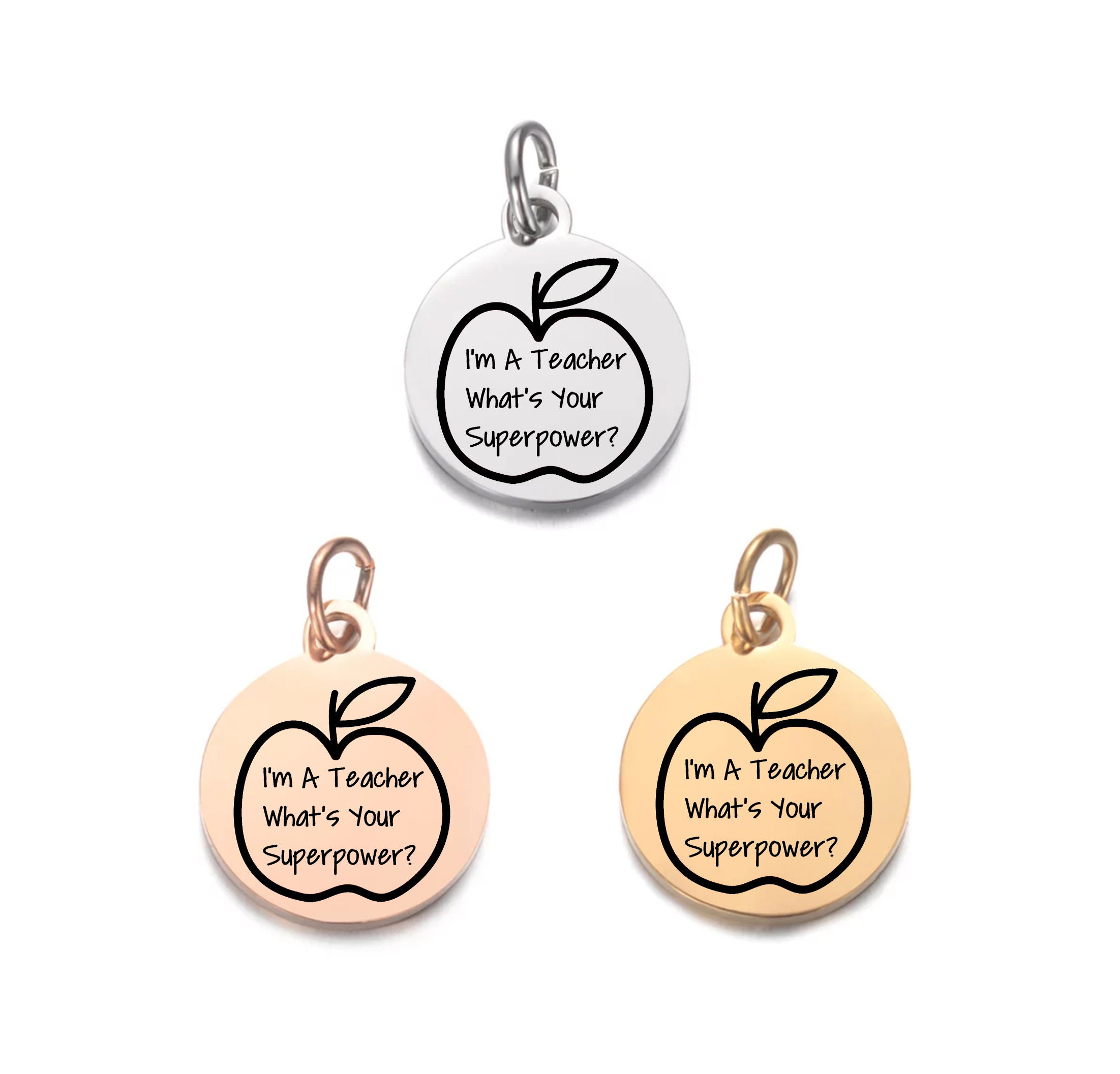 Personalized Charms Laser Engraved Charms Jewelry Supplies I/'m Black Mixed With Black Gold-Silver-Rose Gold Charm Melanin Charm