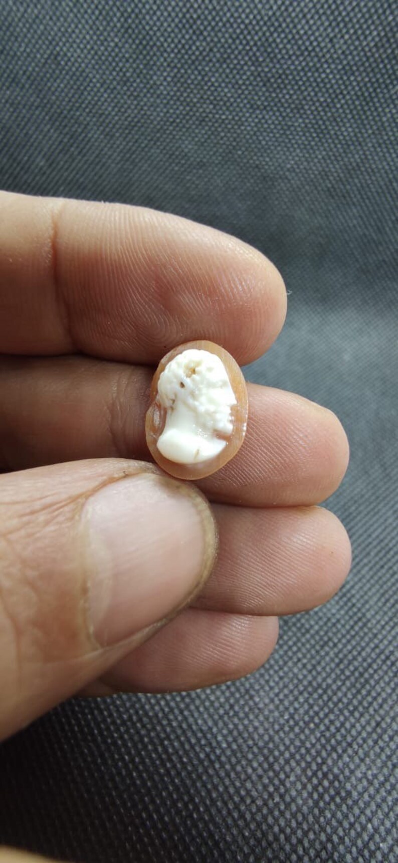 A Carved Cameo Profil Portrait - Greek Seal Intaglio - Roman - A A Carved Cameo Profil Portrait - Greek Seal Intaglio - Roman - A