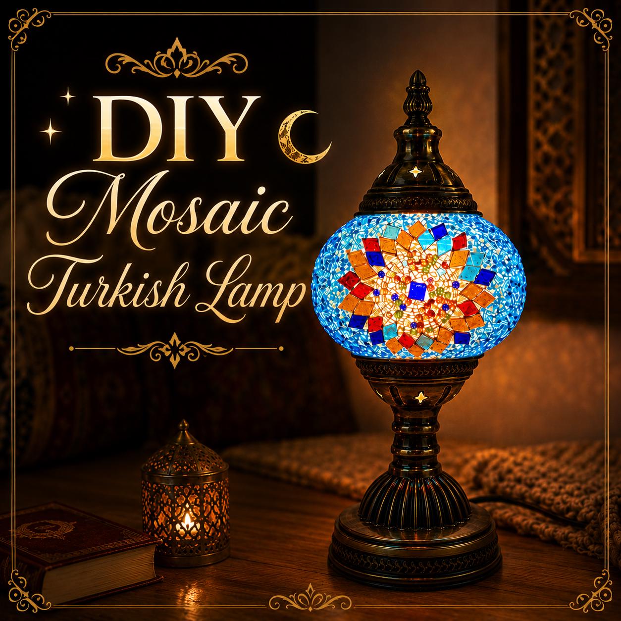 Turkish mosaic lamp - Etsy 日本