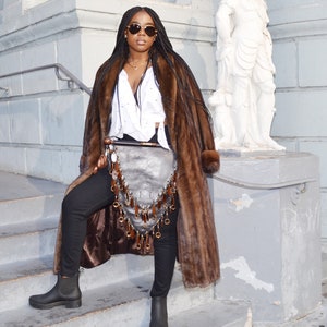 Natural ranch mink coat 2025