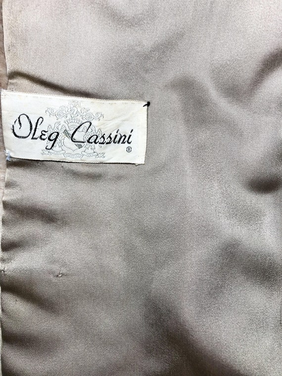 Oleg Cassini Mink Fur Stole in Golden Brown (Larg… - image 5