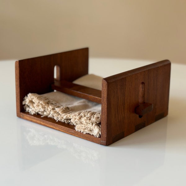 Kalmar Designs Teak Napkin Holder