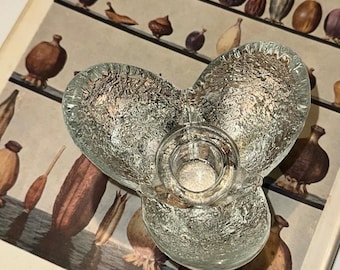 Candelero Kosta Boda Tulip, cristal sueco