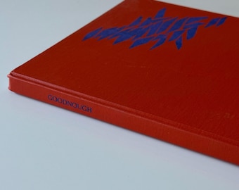 Libro de arte vintage de Goodnough, 1973, McKnight Fine Arts