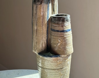 Studio Pottery Vase, Signed 1959