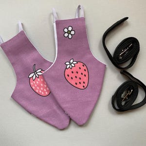 Set of 2 Pigeon Pants | The leash is not included in the set. Bird Diaper Flight Suit Clothes, dove pants Parakeet Parrot