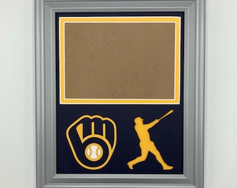 Milwaukee Brewers Silhouette Photo Frame