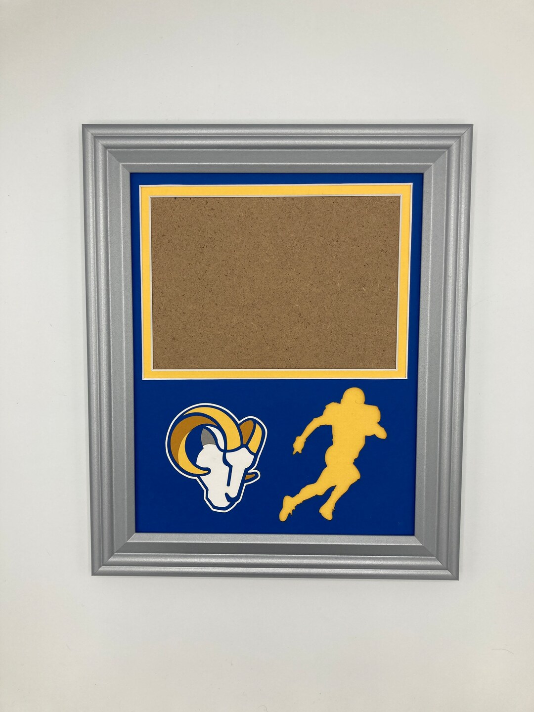 Los Angeles Rams Silhouette Photo Frame - Etsy