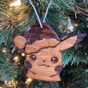 Pikachu Christmas Santa Ornament
